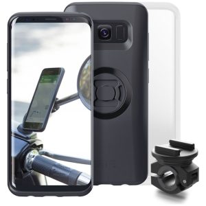 SP-CONNECT Moto Bundle fixed on Mirror Samsung S8