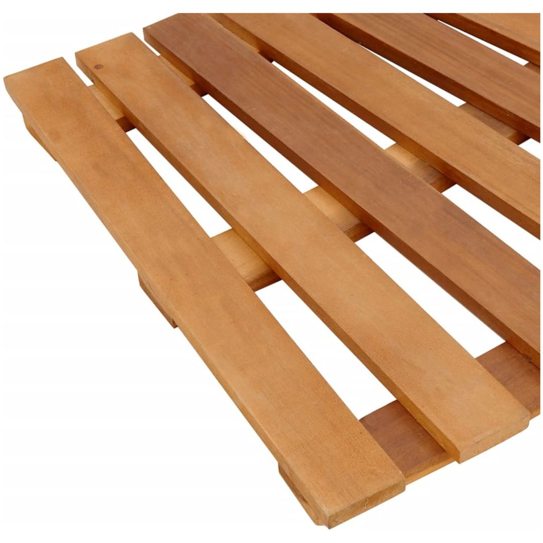 Spakant 2 st massivt akaciaträ vidaXL – bild 5