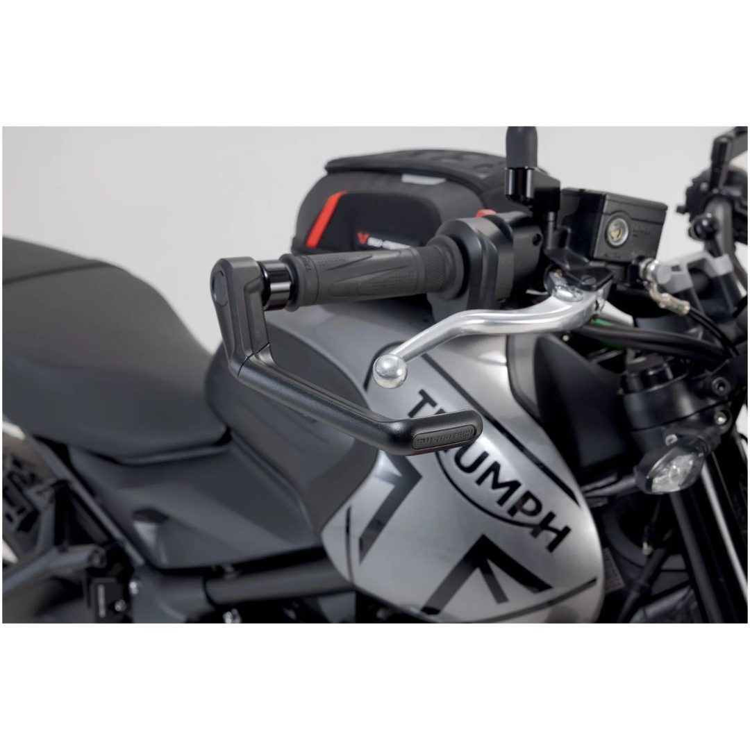 Spakskydd Vindskydd Anodiserad Svart SW-MOTECH Skydd – bild 2