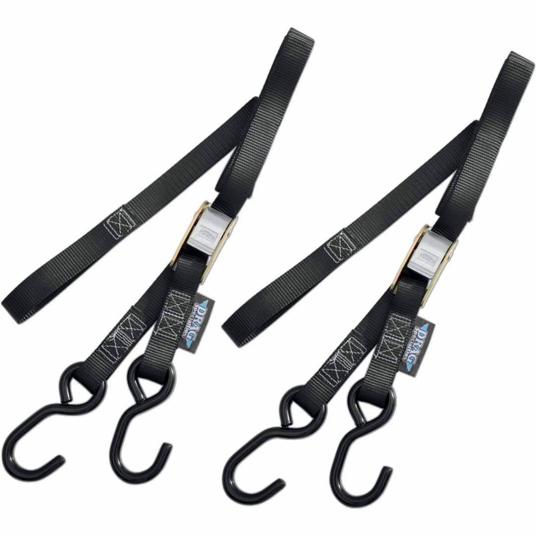 Spännband Standard 25,5mm Svart Drag Specialties 2-Pack