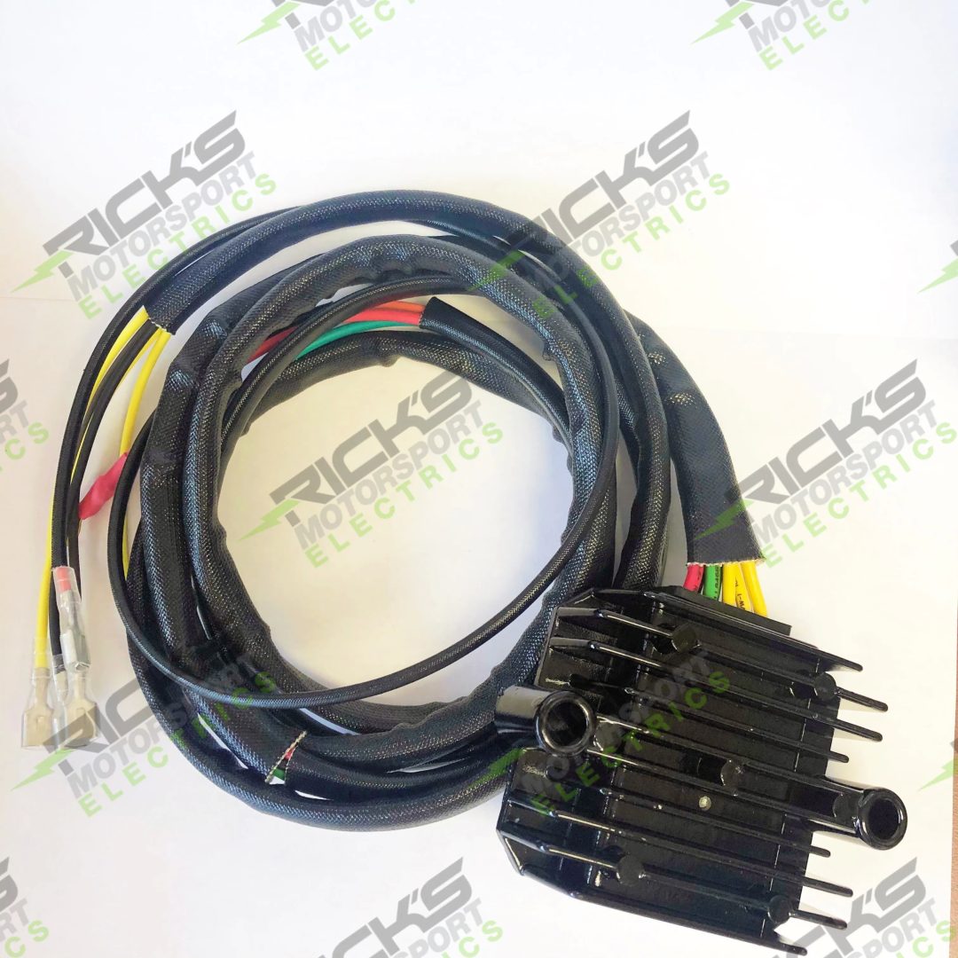 Spänningsregulator Oe-ersättning Svart RICKS MOTORSPORT