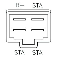 Spänningsregulator PARTS EUROPE