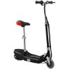 Sparkcykel med sits och LEDs för barn 120 W svart vidaXL – miniatyr 5
