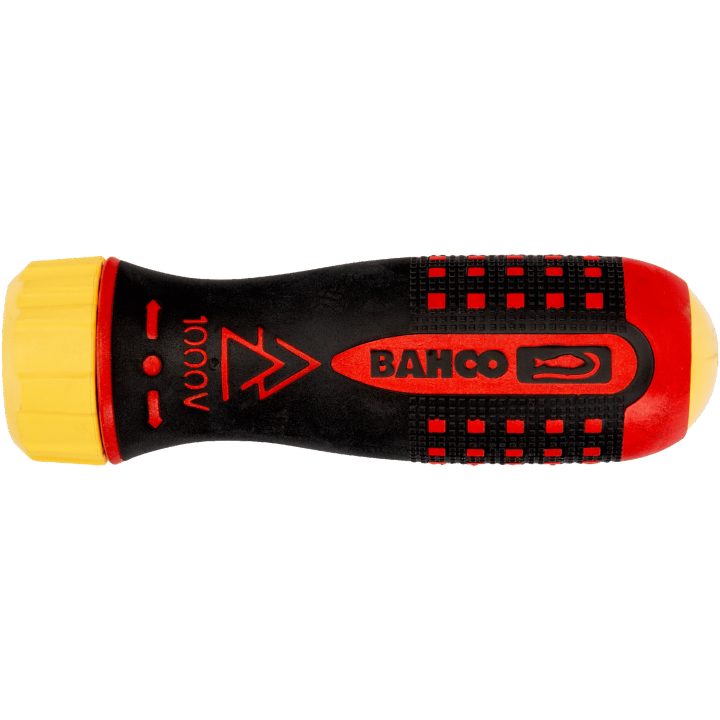 Spärrkskruvmejselhandtag Ergo VDE Isolerad 1000V BAHCO 122 mm – bild 3