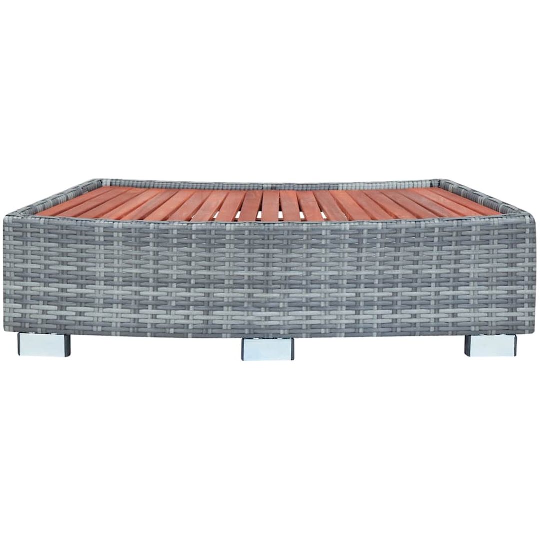 Spatrappa grå konstrotting 92x45x25 cm vidaXL – bild 4