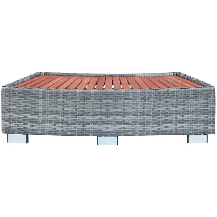Spatrappa grå konstrotting 92x45x25 cm vidaXL – bild 4