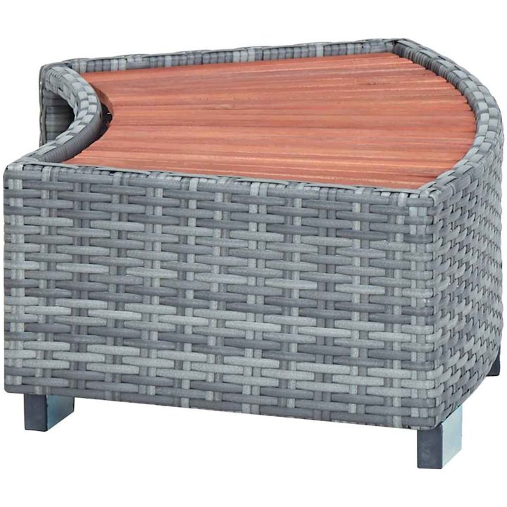 Spatrappa grå konstrotting 92x45x25 cm vidaXL – bild 5