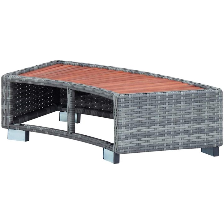 Spatrappa grå konstrotting 92x45x25 cm vidaXL – bild 6