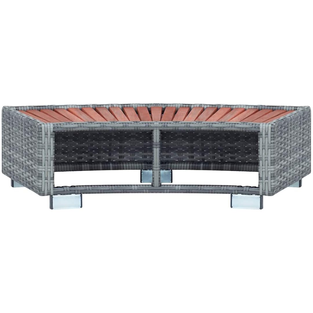 Spatrappa grå konstrotting 92x45x25 cm vidaXL – bild 7