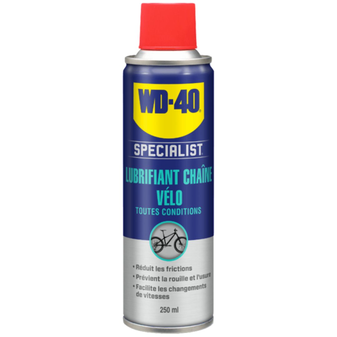 Specialist® Cykelkedjesmörj - Spray 250ml WD 40