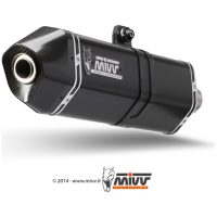 SPEED EDGE Steel Black Lower Position Slip-On BMW R Nine-T Mivv
