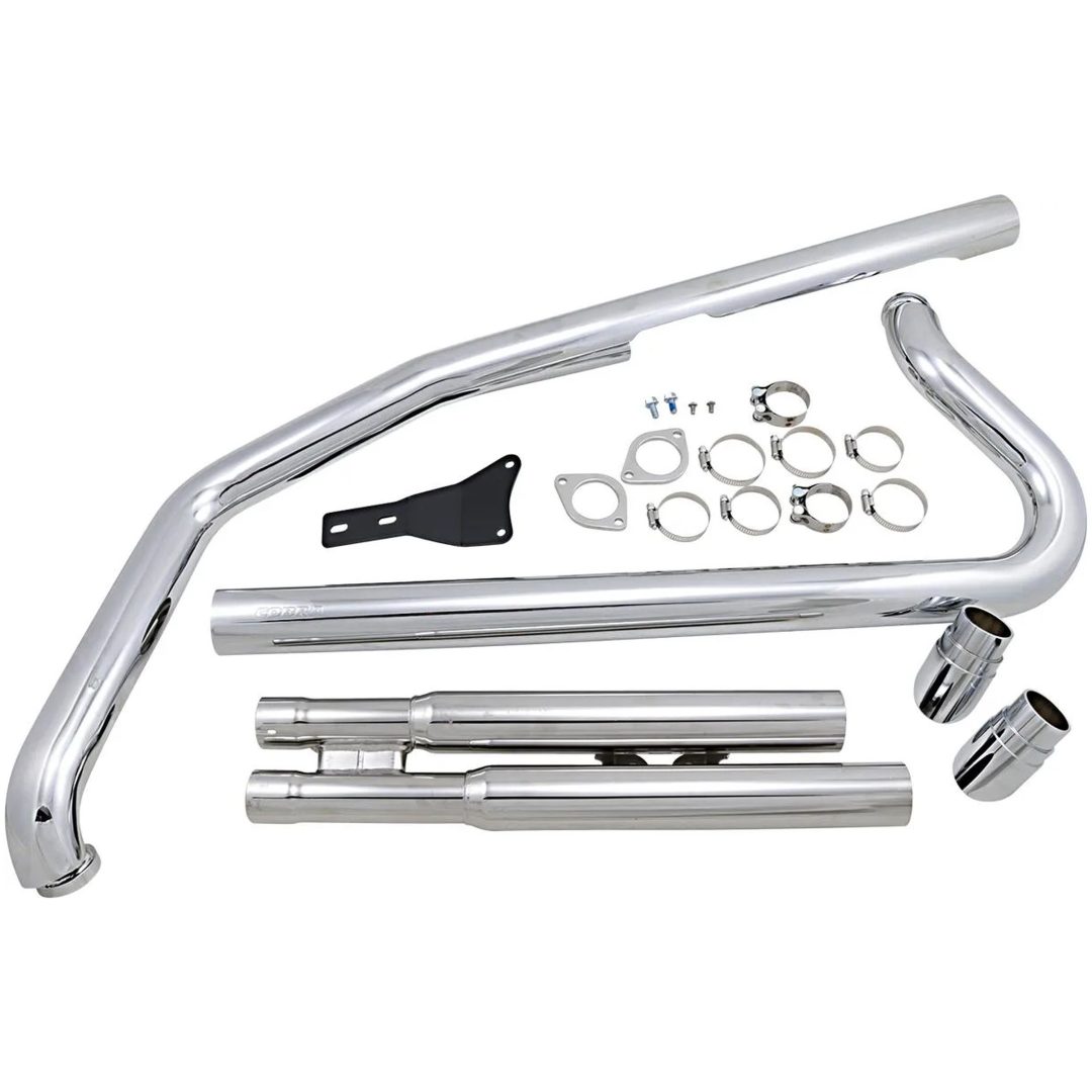 SPEEDSTER POWERPORT Avgassystem COBRA Chrome / Slash-down – bild 2