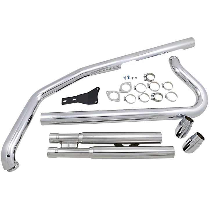SPEEDSTER POWERPORT Avgassystem COBRA Chrome / Slash-down – bild 2