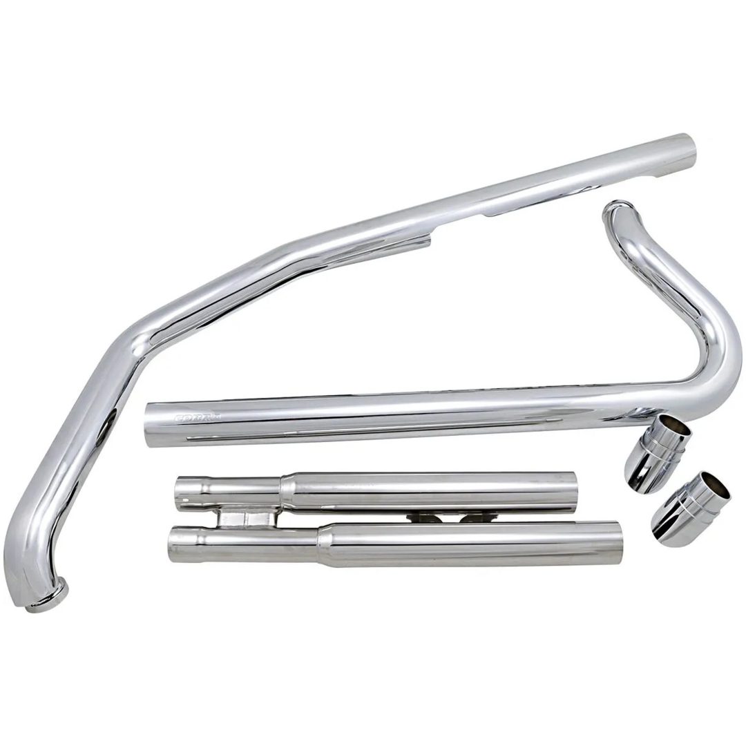 SPEEDSTER POWERPORT Avgassystem COBRA Chrome / Slash-down
