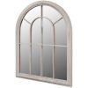Spegel med lantlig design inom-/utomhus 69x89 cm vidaXL 89 x 69 cm – miniatyr 1