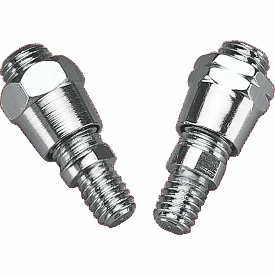 Spegeladapter Stealth Silver DRAG SPECIALTIES 5/16" - 18/10mm
