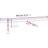 Spegellampa LED 13 W varmvit 80 cm 3000 K vidaXL 80 x 10.5 x 4 cm – miniatyr 6