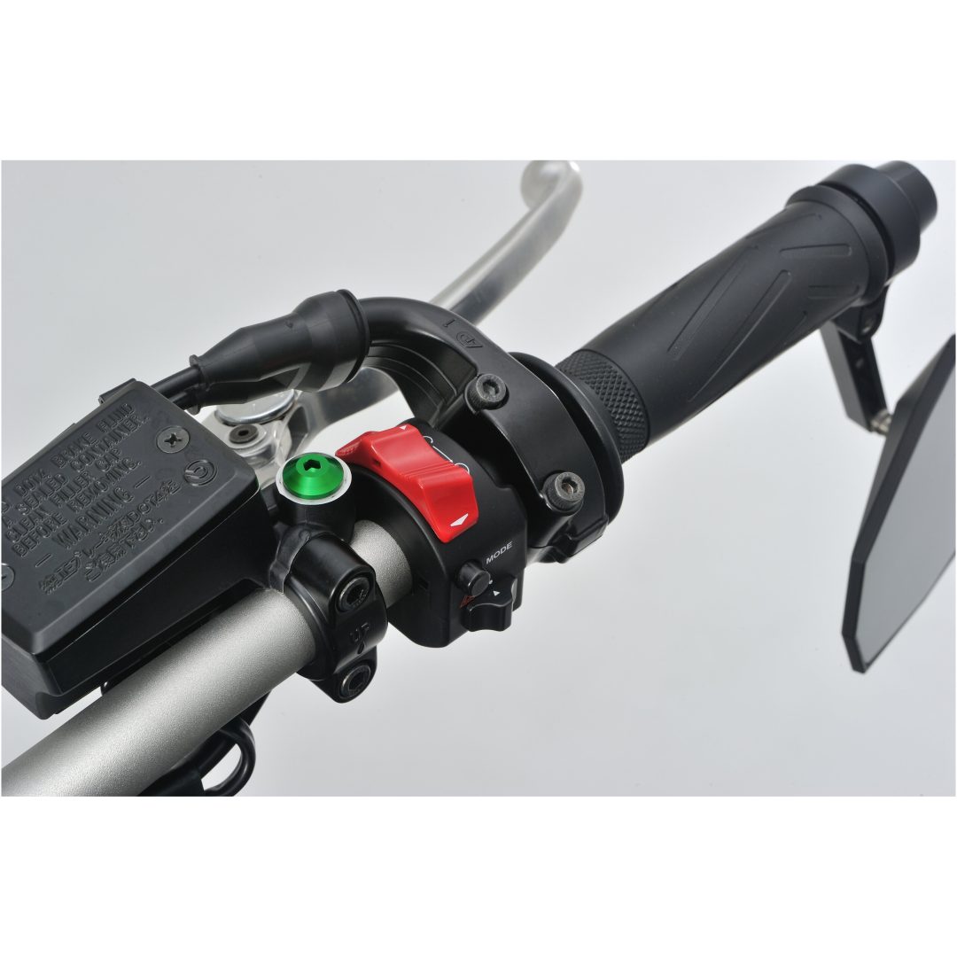Spegelplugg Bolt Gunmetal DAYTONA Hålplugg – bild 2