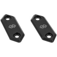 Spegeltäcklock Aluminium Svart GILLES TOOLING