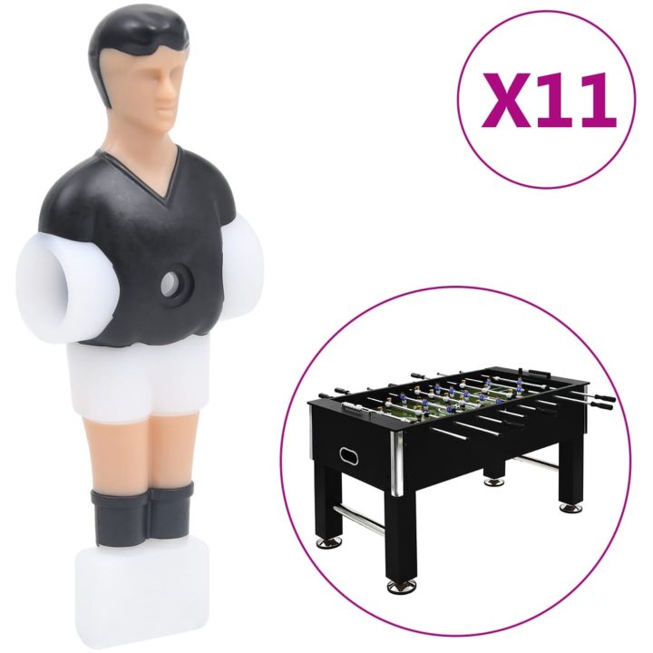 Spelare för fotbollsbord med 12,7 mm stavar 22 delar vidaXL – bild 4