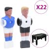 Spelare för fotbollsbord med 15,9 mm stavar 22 delar vidaXL – miniatyr 1