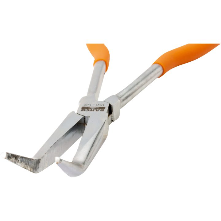 Spetstång 35° Bockad Extra Lång 270 mm Finpolerad PVC-överdragna handtag BAHCO – bild 2