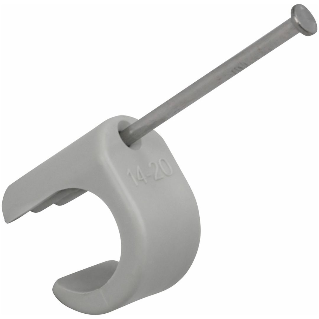 Spikklammer, Grå, 14-20 mm, 45 mm, 50 st MALMBERGS