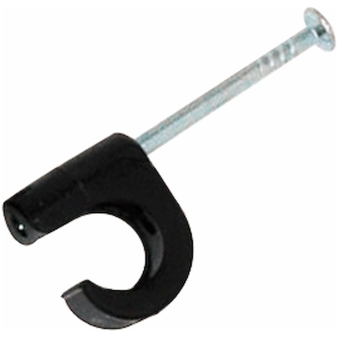 Spikklammer, Svart, ⌀14-20 mm, 35 mm, 25 st MALMBERGS