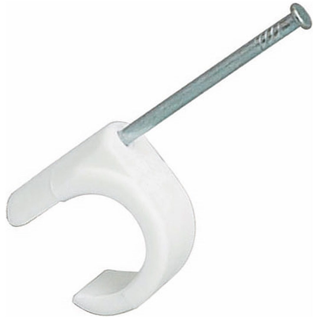 Spikklammer, Vit, 14-20 mm, 35 mm, 10 st MALMBERGS