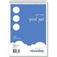 Spiralblock Vit NONAME