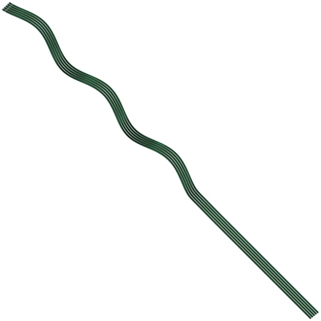 Spiralväxthållare 5 st Stål vidaXL 110 cm – bild 9