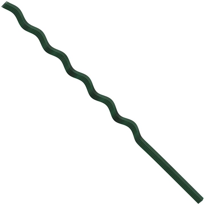 Spiralväxtstöd (20 st, 150 cm, Stål) vidaXL 150 cm hög – bild 9