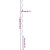 Spiralväxtstöd 5 st Stål vidaXL 170 cm – miniatyr 10