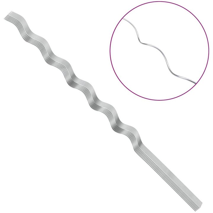 Spiralväxtstöd 50 st i galvaniserat stål vidaXL 150 cm – bild 8