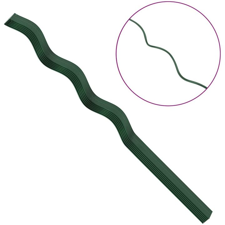 Spiralväxtstöd 50 st Stål vidaXL 110 cm – bild 8