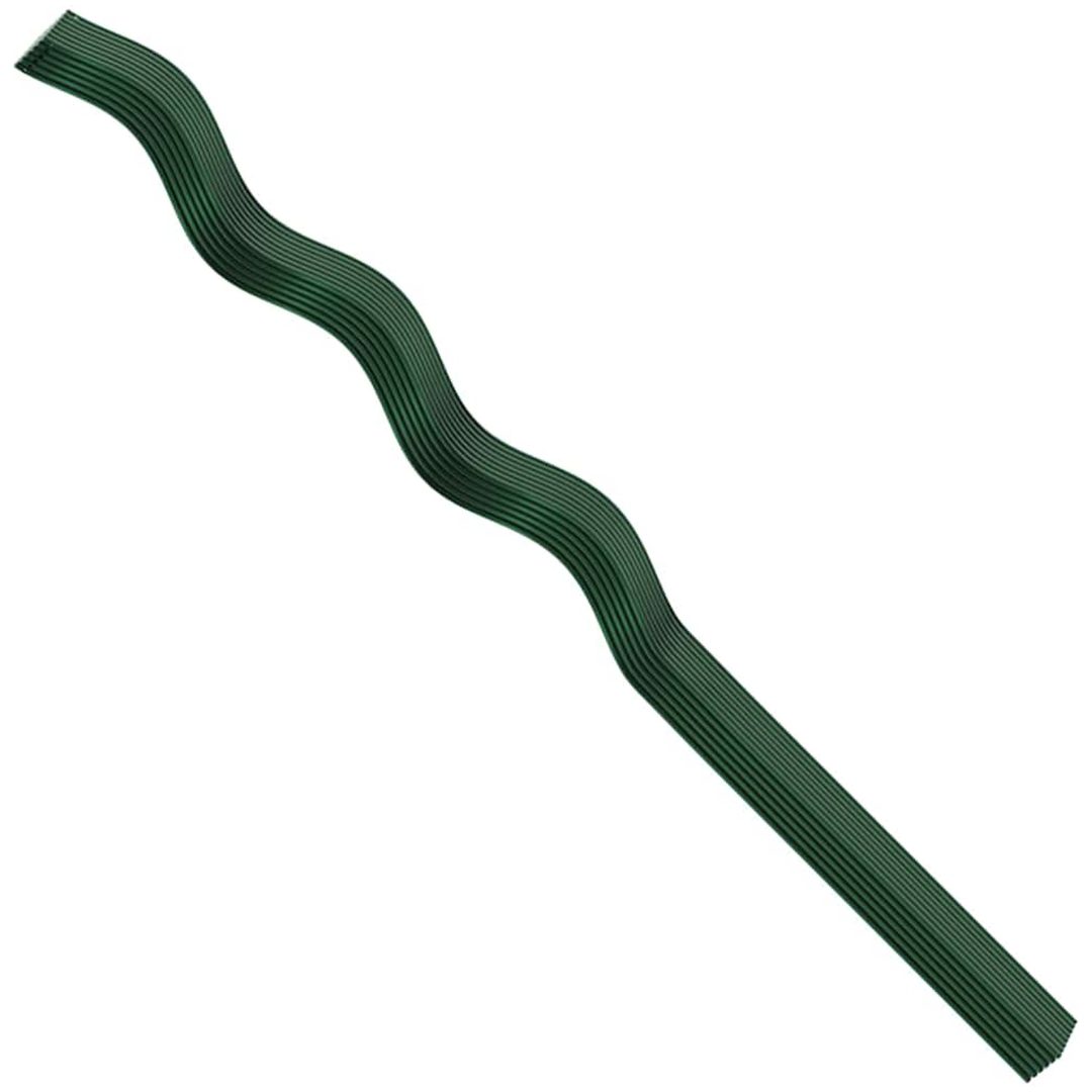 Spiralväxtstöd 50 st Stål vidaXL 110 cm – bild 9