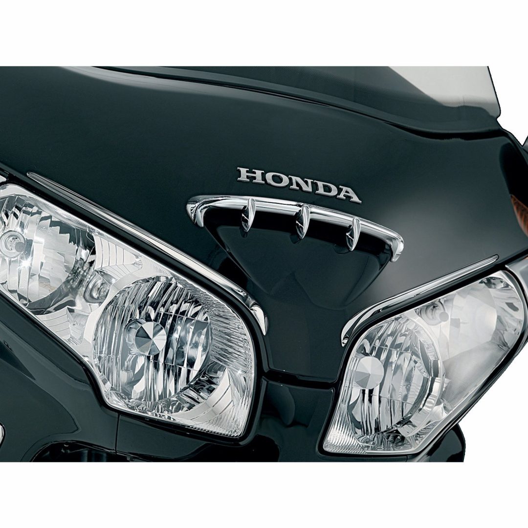 Spoiler Scoop Trim Gold Wing Krom KURYAKYN Krom