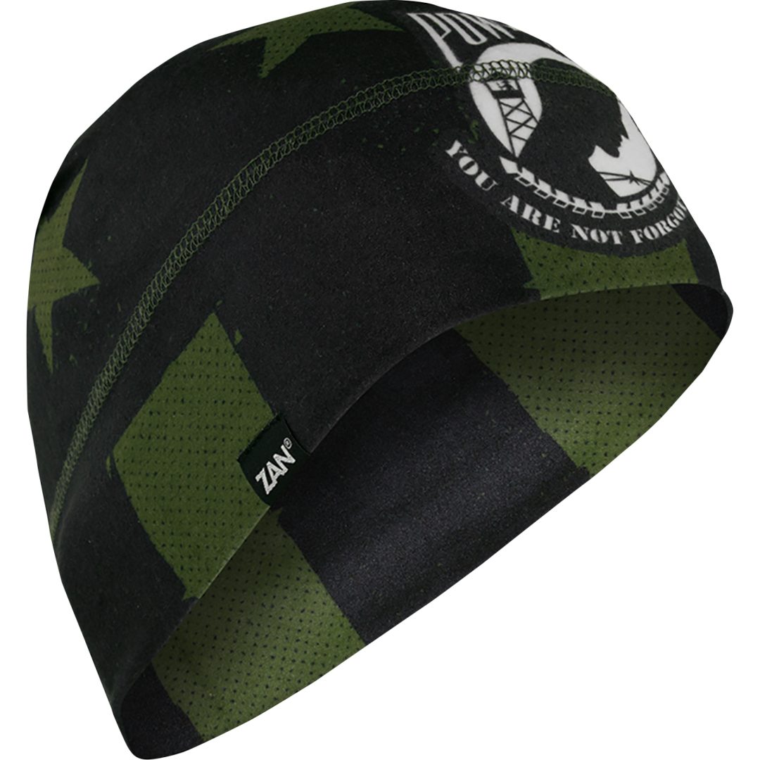 Sportflex Beanie Svart/grön ZAN HEADGEAR
