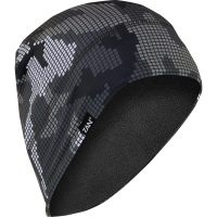 Sportflex Fleece Beanie Svart/grå/ljusgrå Camouflage ZAN HEADGEAR