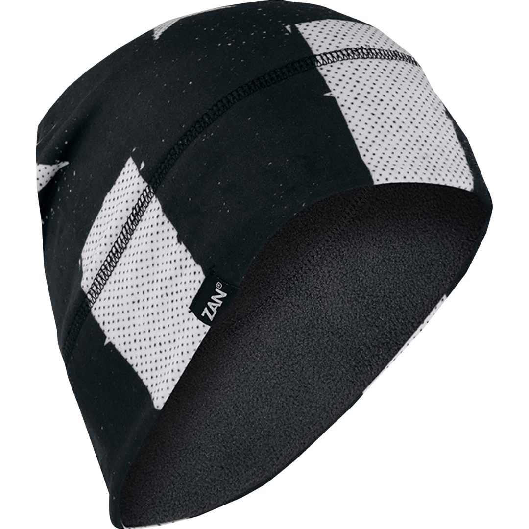 Sportflex® Fleece Beanie Svart/vit ZAN HEADGEAR