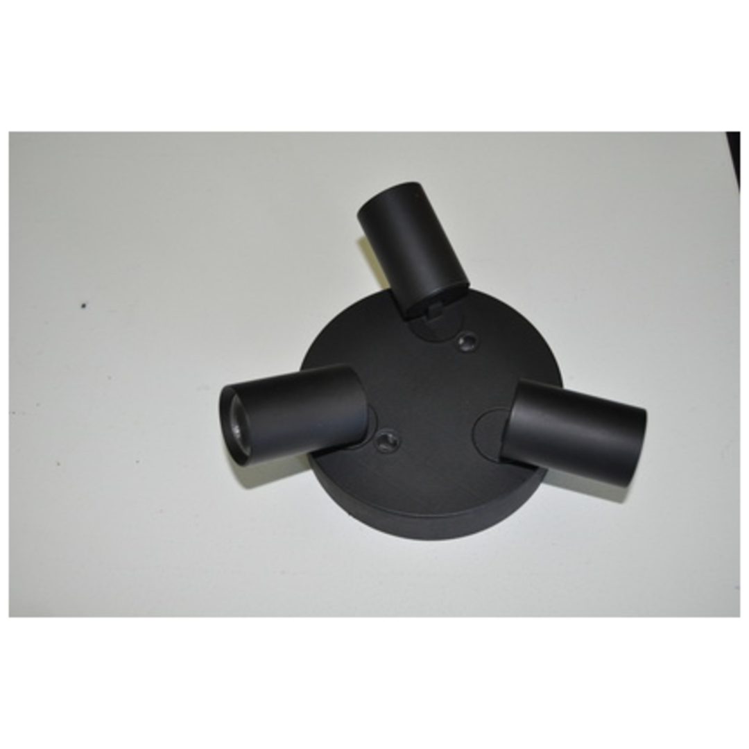 Spot ARM TRIO LED 10W 1085LM SV 3K Zebra