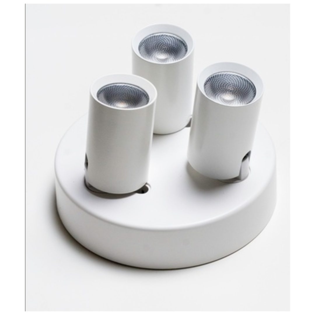 Spot ARM TRIO LED 10W 1085LM VIT 3K Zebra