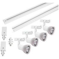 SPOTL SET VETRO LED 4X4X VIT74.49341