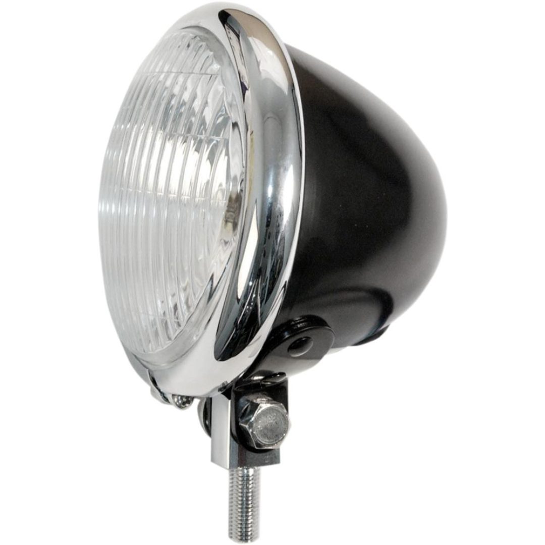 Spotlampa Bates Style 4-1/2" Klar/Svart/Krom EMGO SPOTLIGHT ASSEMBLY