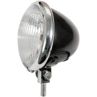 Spotlampa Bates Style 4-1/2" Klar/Svart/Krom EMGO