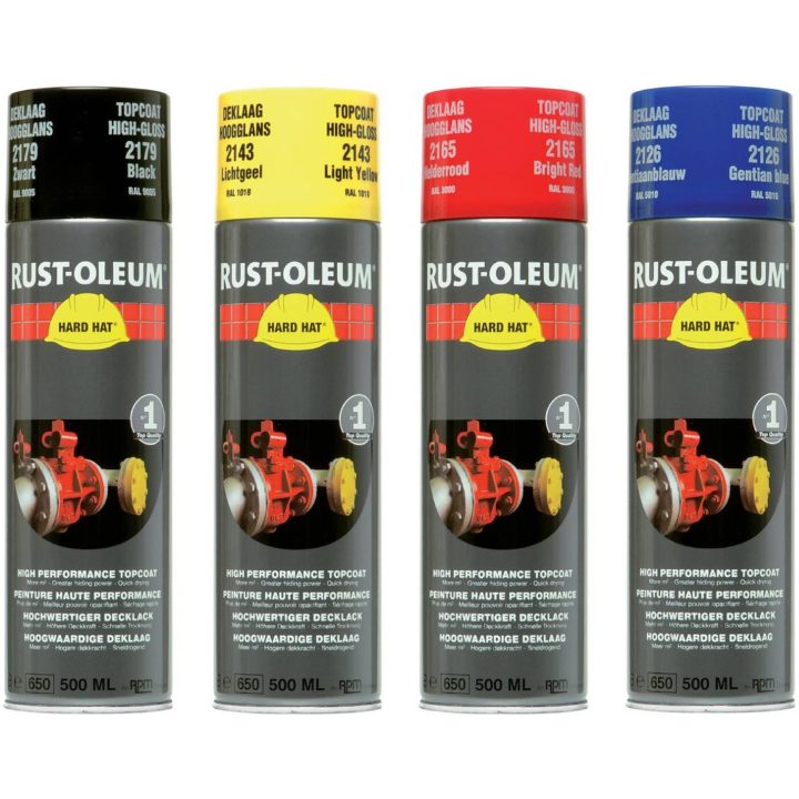 Sprayfärg Rust-Oleum Hard Hat SPRAYFÄRG KLARRÖD 2165 – bild 9