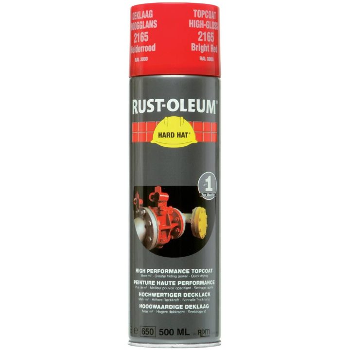 Sprayfärg Rust-Oleum Hard Hat SPRAYFÄRG KLARRÖD 2165 – bild 5