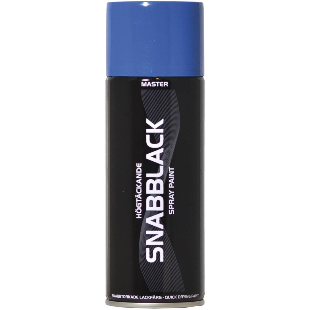 Sprayfärg Snabblack Blå SPRAY MASTER SPRAYFÄRG 5002 BLÅ BLANK 400ML – bild 2
