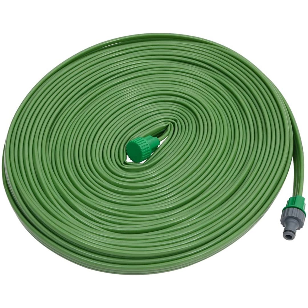 Sprinklerslang 3 kanaler grön PVC vidaXL 22.5 m – bild 2
