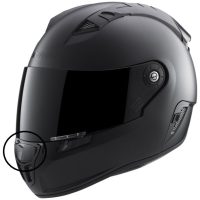 SR1 button with ventilation, black Schuberth